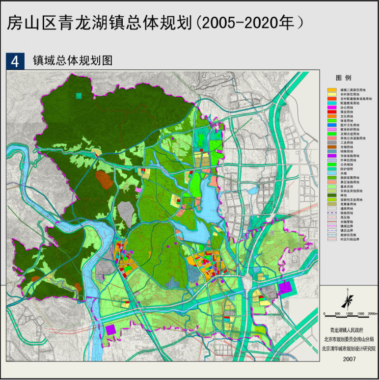 镇域总体规划图