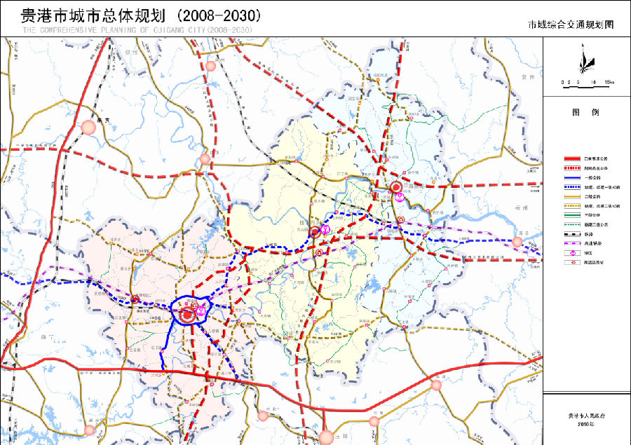 市域综合交通规划图