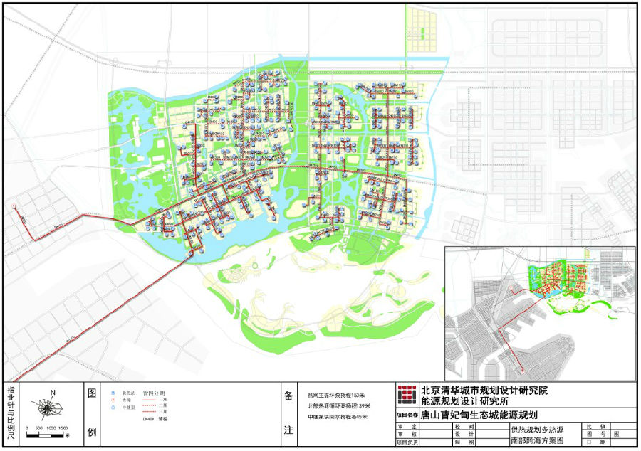 供热管网_南北多热源南部跨海